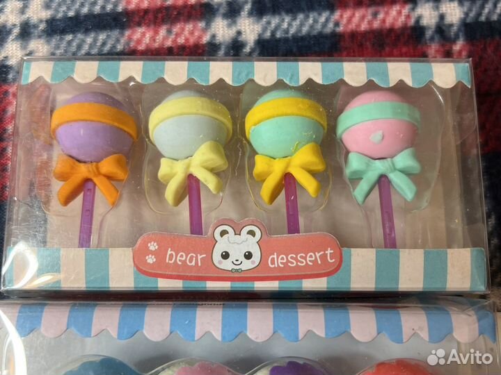 Набор стирательных резинок