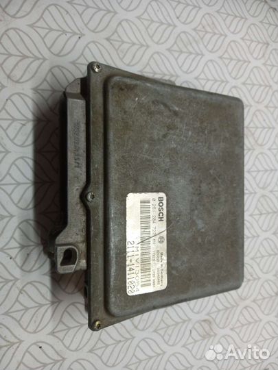 Блок управления двс эбу bosch 2111-1411020