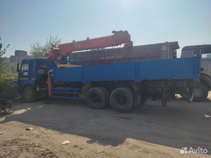 КАМАЗ 65117 с КМУ, 2015