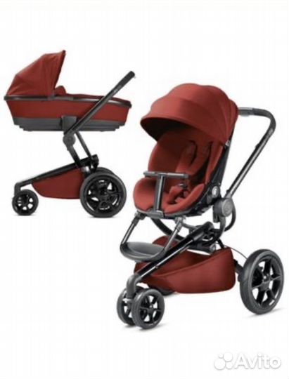 Коляска Quinny Mood 2в1 люлька и прогулочный блок