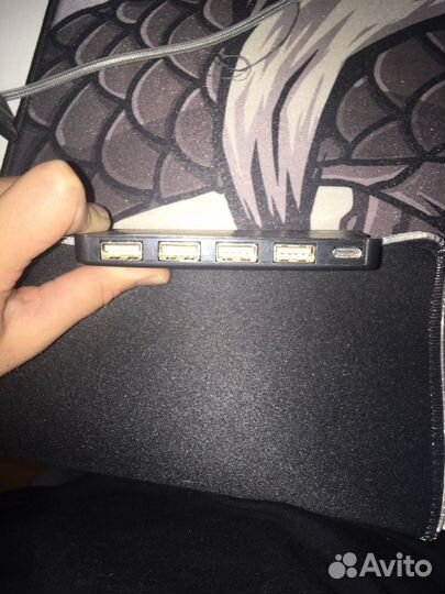 Игровой коврик для мыши с подсветкой 400x900m