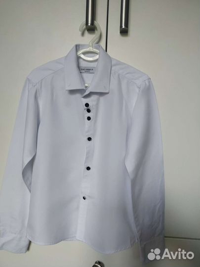 Рубашки школьные с длинным рукавом