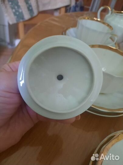 Сервиз Золотая лента Вербилки СССР