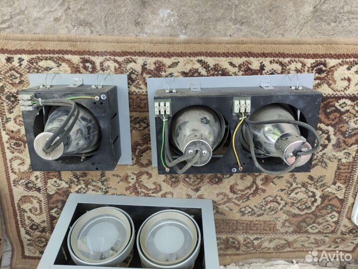 Светильник встраиваемый карданный мгл Lux