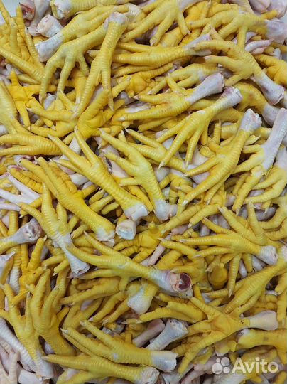 Куриные лапы и головы