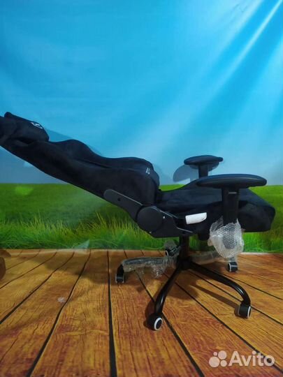 Игровое кресло Black velour new