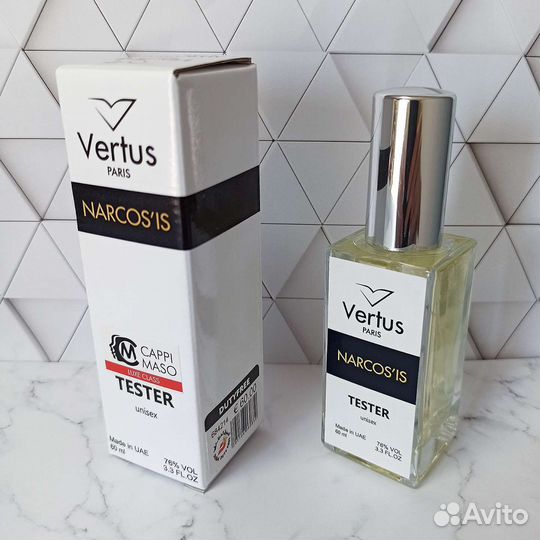 Vertus «Narcosis» Мини Тестер, 60 ml