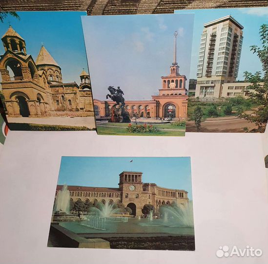 Коллекция почтовых открыток Ереван 80-х