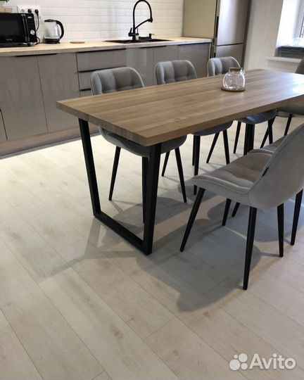 Стол лофт из ясеня