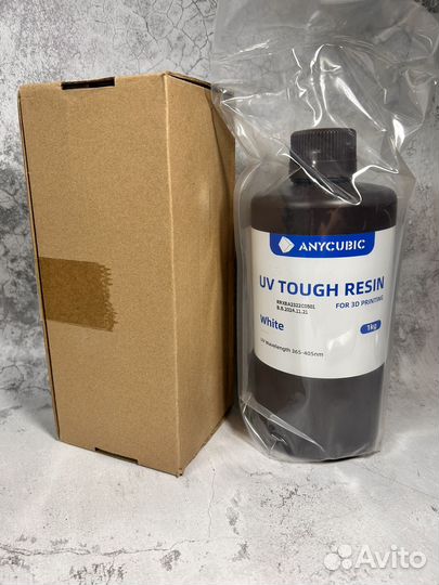 Фотополимерная смола Anycubic Tough 1л белая