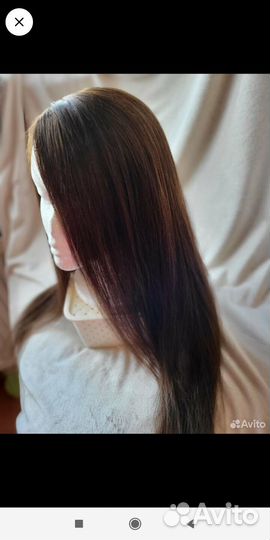 Парик, система замещения натуральные волосы