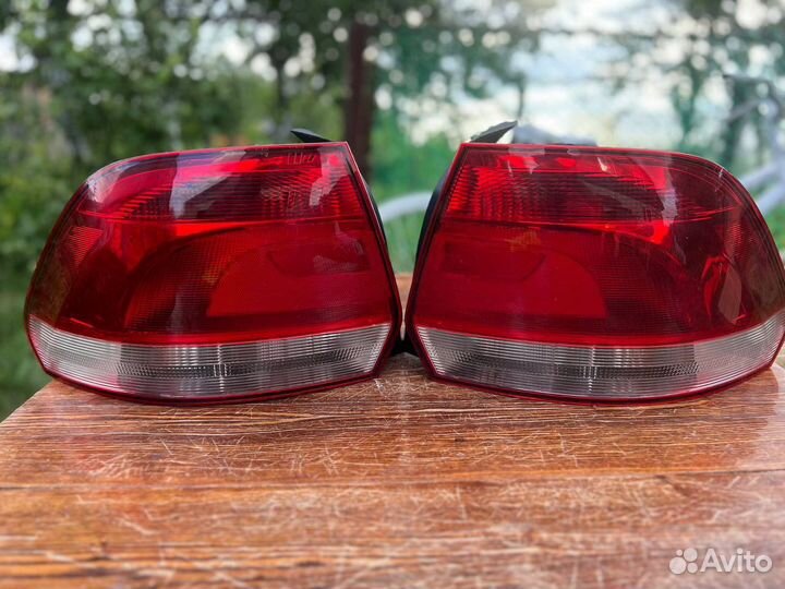 Задние фонари с платами на volkswagen polo седан