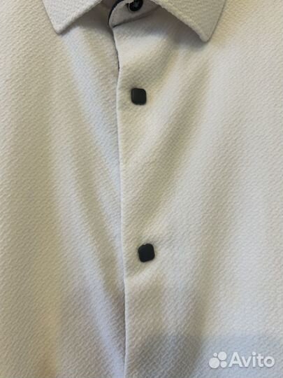 Мужская рубашка белая 52 размер