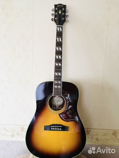 Гитара Gibson hummingbird новая акустика