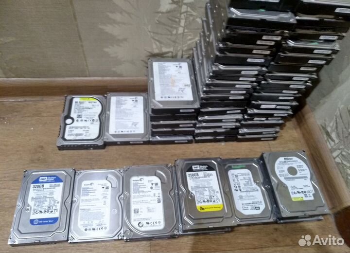 Жесткие диски SATA от 80гб до 2тб