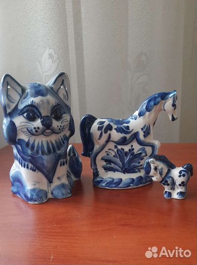 Статуэтки гжель за всё