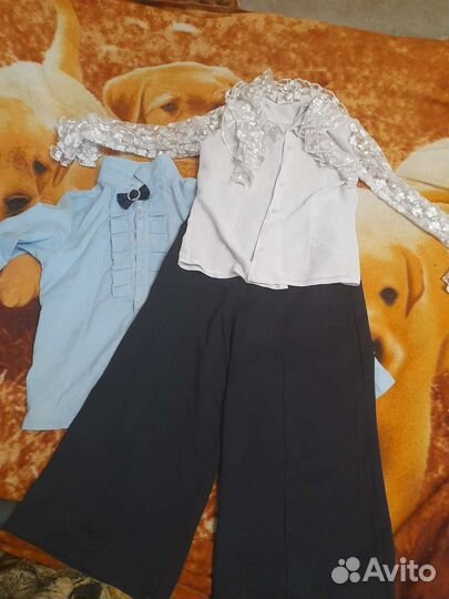 Школьные вещи для девочки пакетом 140-146