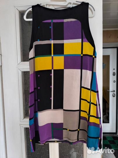 Летнее платье в клетку