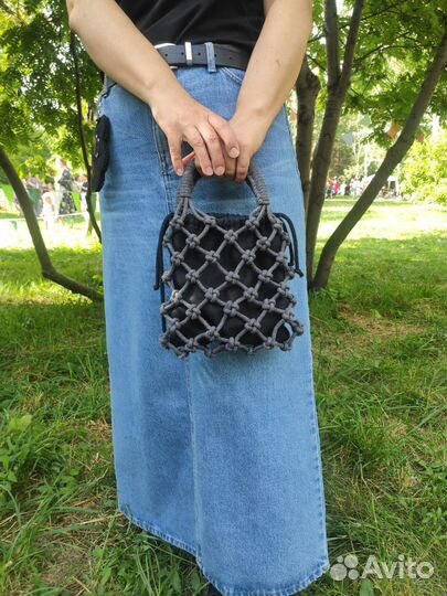 Сумка женская макраме