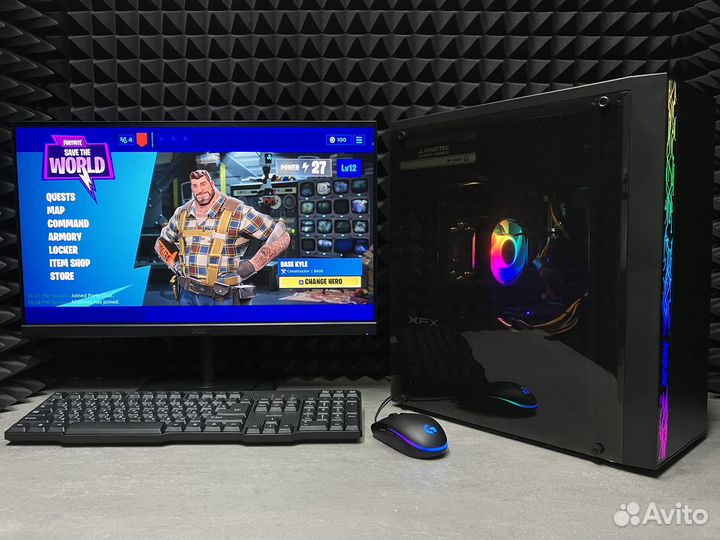 Игровой пк i7/ RX 580 8 GB/ 120 GB с гарантией