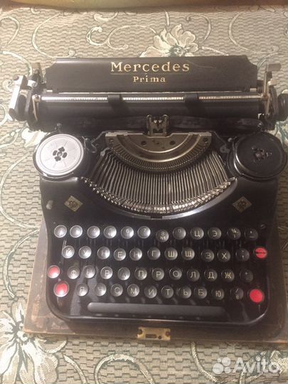 Пишущая машинка mercedes prima