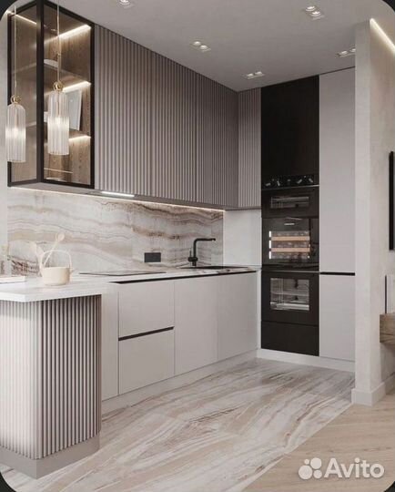 Встраиваемый кухонный гарнитур