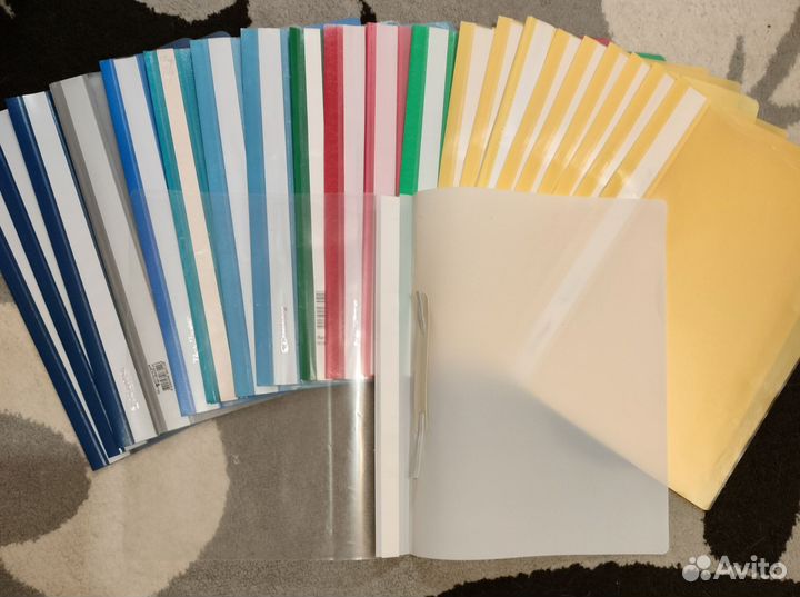 Скоросшиватель пластиковый А4