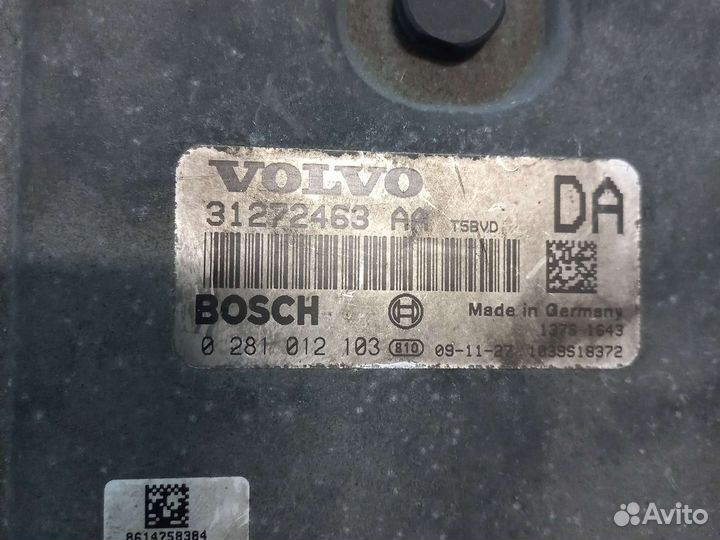 Блок управления двигателем Volvo XC90 d5244t