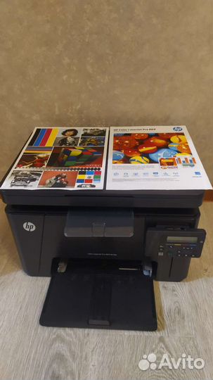 Цветной лазерный принтер мфу hp m176n