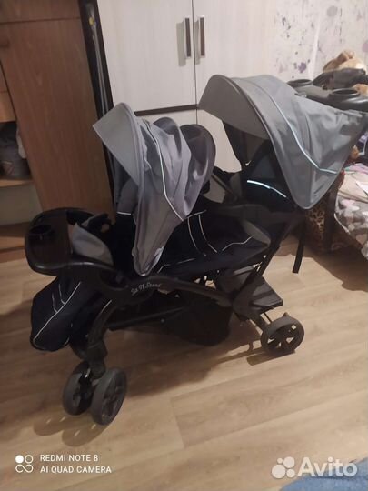 Коляска для двойни