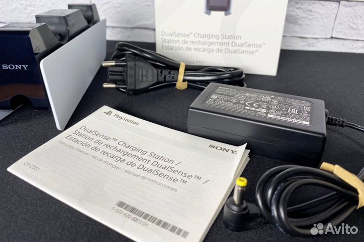 Зарядная станция sony ps5 dualsense. Новая