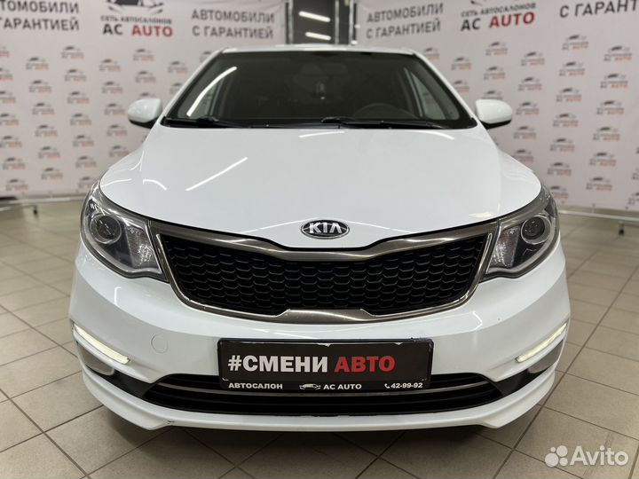 Kia Rio 1.6 AT, 2016, 96 445 км