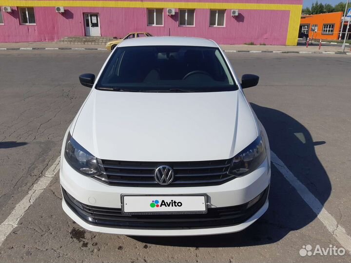 Volkswagen Polo 1.6 AT, 2017, 38 500 км