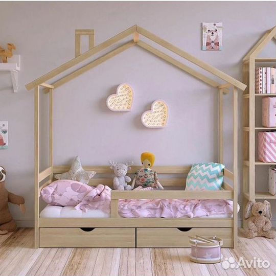 Детская кровать домик