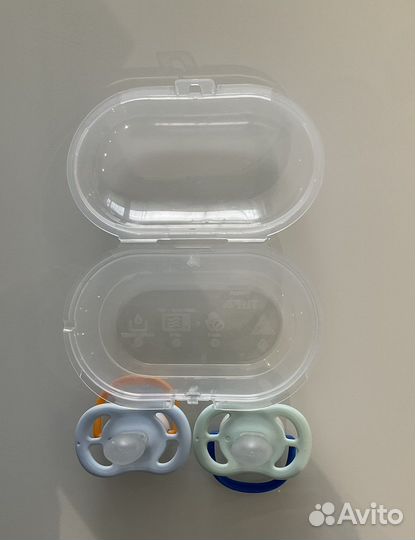 Соска пустышка Philips Avent 0-6 мес (2 шт)