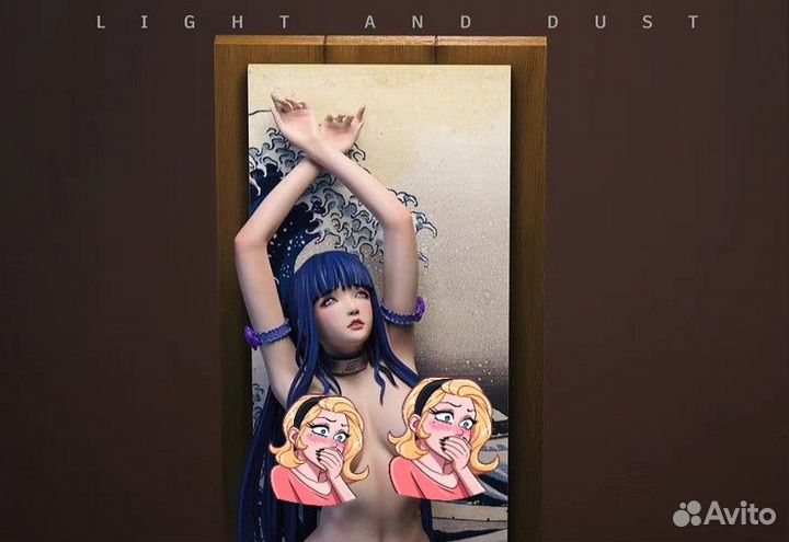 Статуя Hinata & Tsunade - Naruto