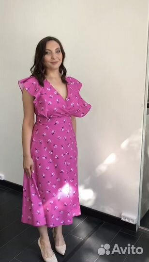 Платье нарядное летнее хлопковое