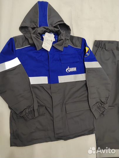 Костюм рабочий летний Газпром 52-54/170-176