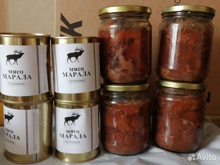 Мясо марал тушеное