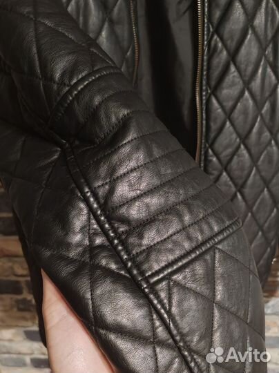 Кожаная куртка мужская