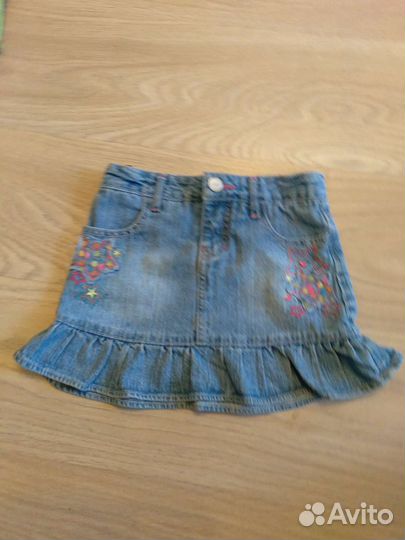 Джинсовая одежда для девочки на 5-6 лет