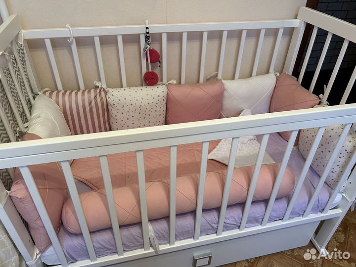 Бортики в кроватку