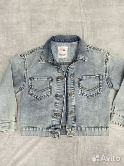 Джинсовая куртка детская