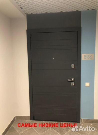 Толстая дверь входная с терморазрывом с бесплатной