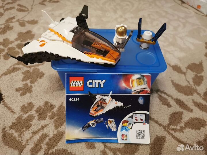 Lego City 60224 миссия по ремонту спутника