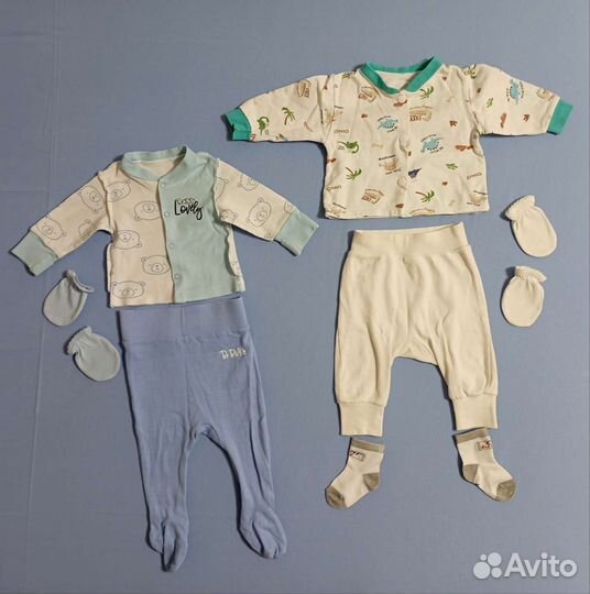 Детские вещи пакетом на мальчика (р. 56 - 74)