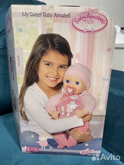 Кукла девочка baby annabell