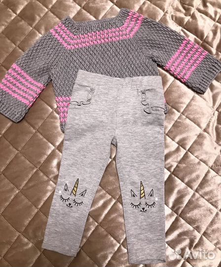 Вещи пакетом на девочку 92 98