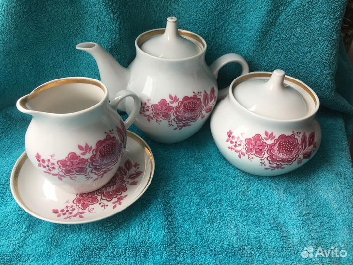 Чайный сервиз дулево остатки СССР