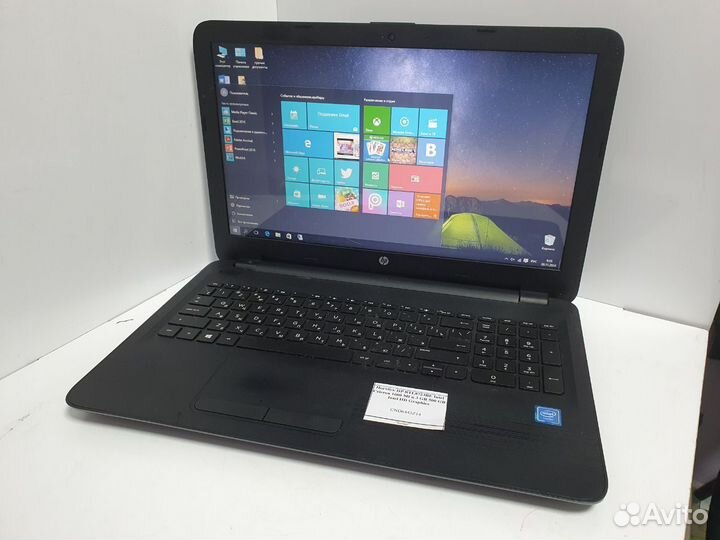Ноутбук HP RTL8723BE Intel Celeron 1600 мгц 3 GB 5